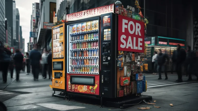 Vending Machine Business for Sale